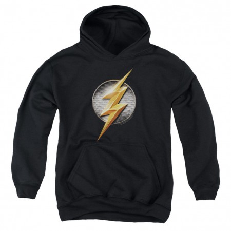 Justice League Flash Logo Youth Hoodie