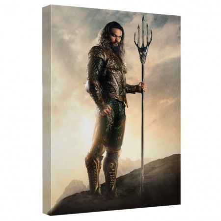 Justice League Aquaman 16x20 Canvas Print