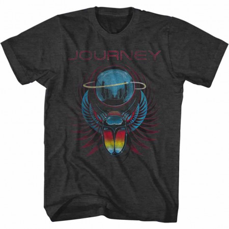 Journey Beetle Planet Mens Black T-Shirt