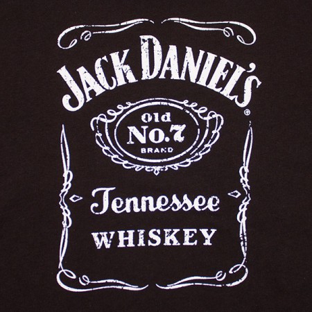 Jack Daniel's Classic Women's V-Neck Shirt - Black