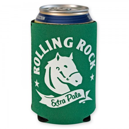 Rolling Rock Green Can Cooler