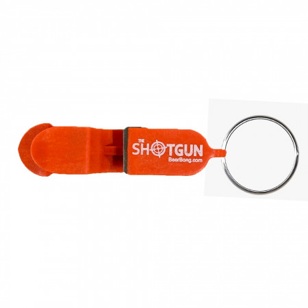 Shotgun Beer Tool Bottle Opening Keychain