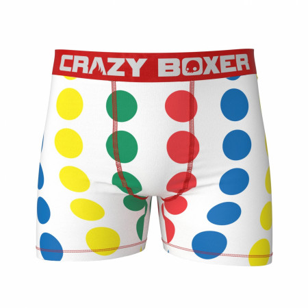 Twister Game Men's Boxer Briefs Shorts