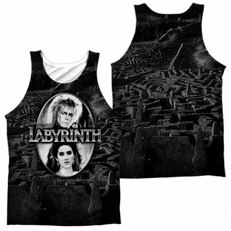 Labyrinth Maze Sublimation Tank Top