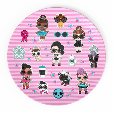 LOL Surprise 9 Inch Melamine Dinner Plate