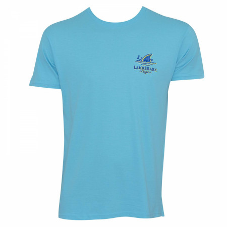 Landshark Spray Paint Aqua Men's T-Shirt