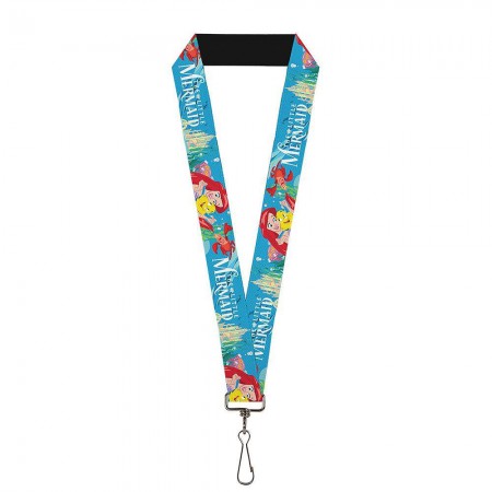The Little Mermaid Blue Ariel Lanyard