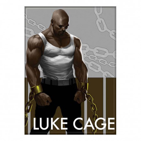 Luke Cage Chains Magnet