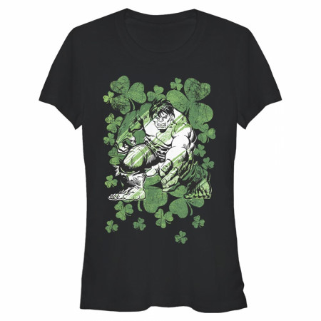 Hulk Clovers Women's Black T-Shirt