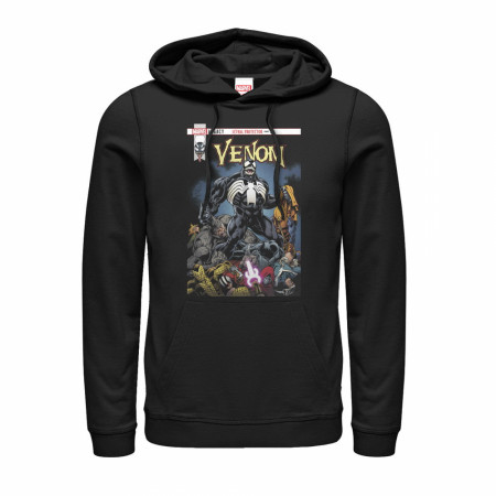 Venom Leather Protector Pile Hoodie