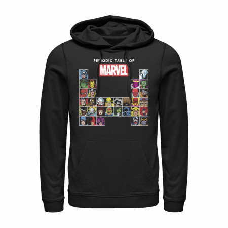 Marvel Periodic Table of Heroes Hoodie