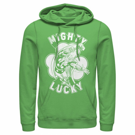 Thor Mighty Lucky Green Hoodie
