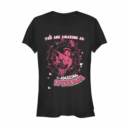 Spider-Man Amazing As Women's Black T-Shirt
