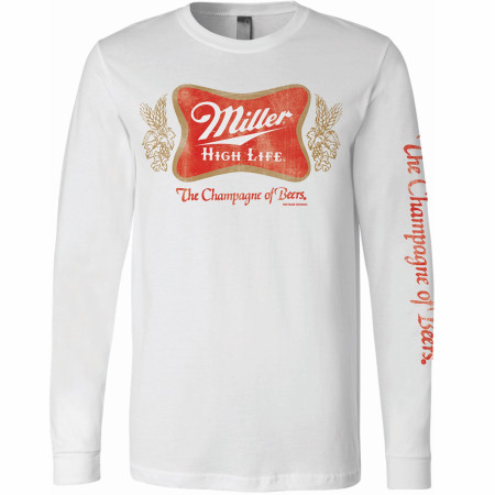 Miller High Life Champagne of Beers Long Sleeve Shirt
