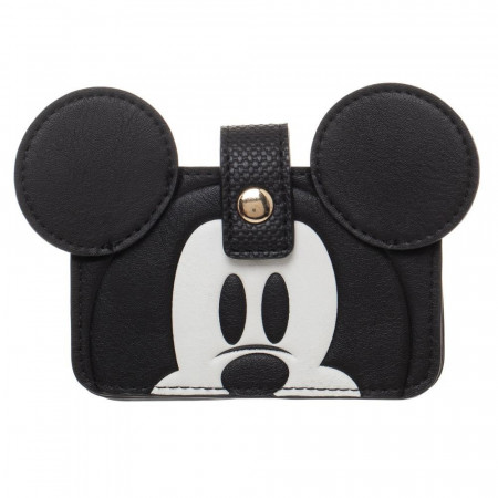 Mickey Mouse Snap Closure Card Wallet