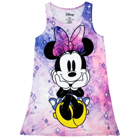 Minnie Mouse Youth Girl's Space Pink Dress