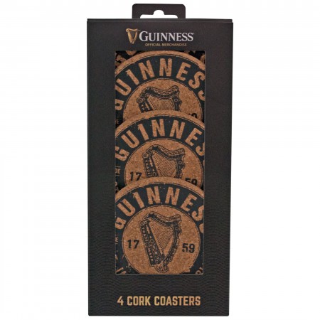 Guinness Cork Coaster Set