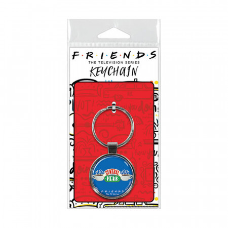 Friends Blue Central Perk Keychain