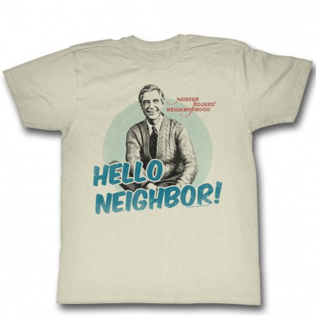 Mister Rogers Hello T-Shirt