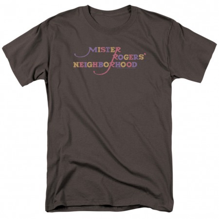Mister Rogers Neighborhood Colorful Logo Tshirt