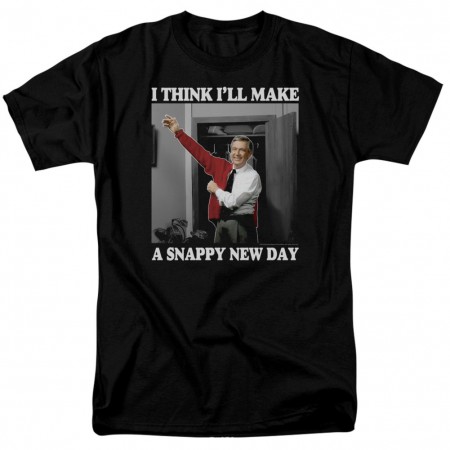 Mister Rogers Neighborhood Snappy New Day Tshirt