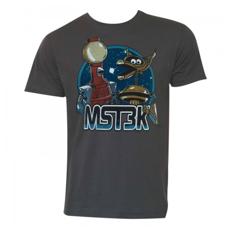 Mystery Science Theater 3000 Men's Gray Robots T-Shirt