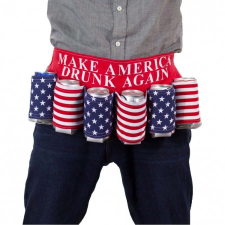 Make America Drunk Again Beer Belt
