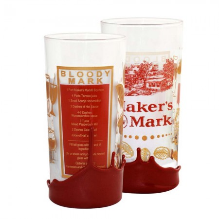 Maker's Mark Bloody Mary Wax Dipped High Ball Glass