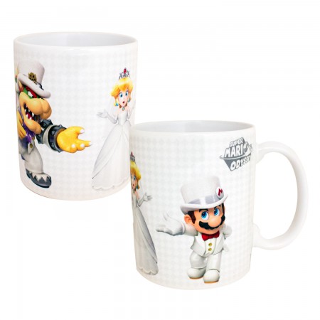 Super Mario Odyssey Who Will Peach Choose 11oz Tea Coffee Mug