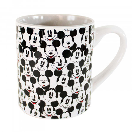 Mickey Mouse Ceramic Faces Coffee Mug