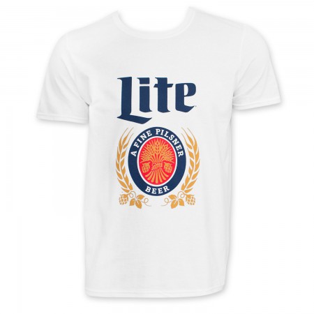Miller Lite Logo White T-Shirt