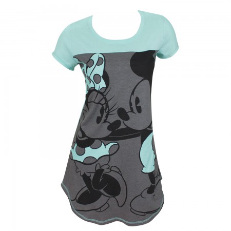 Minnie And Mickie Ladies Night Shirt
