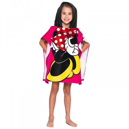Minnie Mouse Hooded Youth Costume Towel