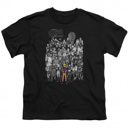 Naruto Characters Youth Tshirt