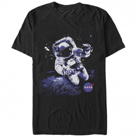 NASA Astronaut Men's Black T-Shirt