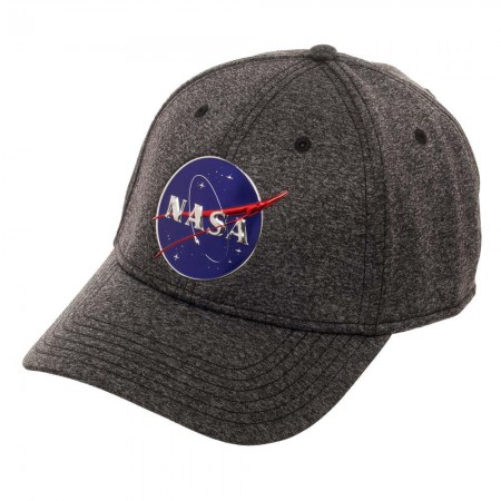 NASA Logo Men's Fitted Grey Hat