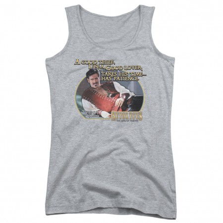 Xena A Good Thief Gray Juniors Tank Top