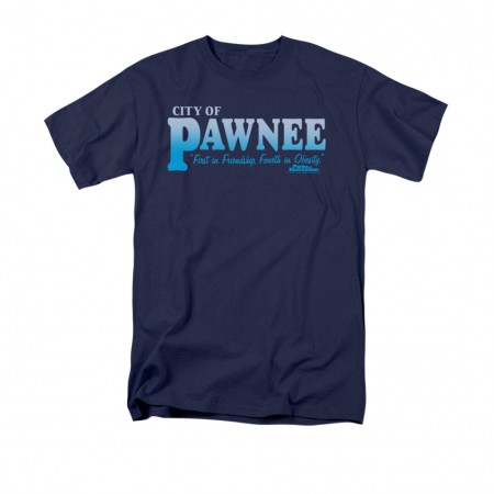 Parks & Recreation City Of Pawnee Blue T-Shirt