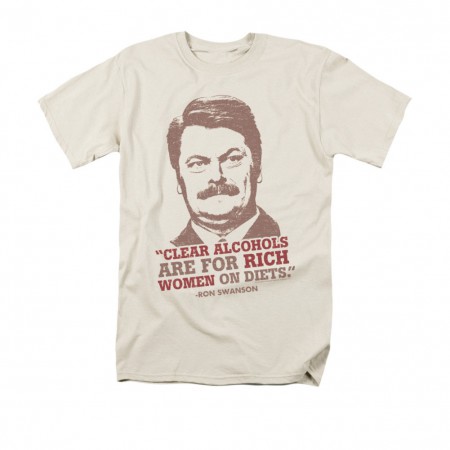 Parks And Recreation Rich Women Off-White T-Shirt