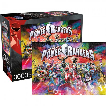 Power Rangers 3000pc 32x45in Jigsaw Puzzle