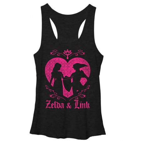 Legend of Zelda Link and Zelda Women's Tank Top