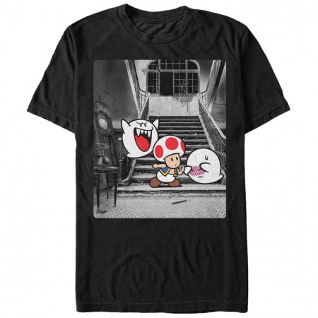 Nintendo Mario Haunted Black T-Shirt