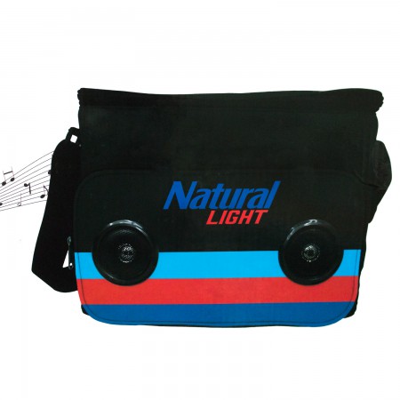Natural Light Bluetooth Speaker Cooler Bag