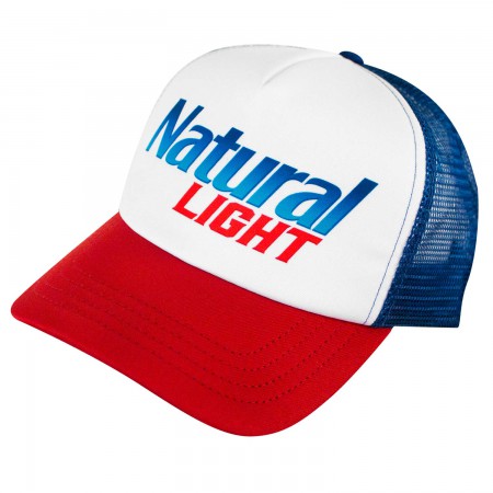 Natural Light Patriotic Colors Men's Trucker Hat