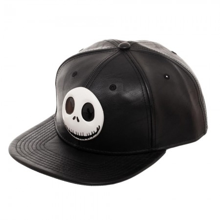 Nightmare Before Christmas Black Metal Jack Hat