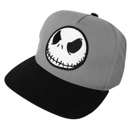 Disney Nightmare Before Christmas Jack Gray Youth Hat