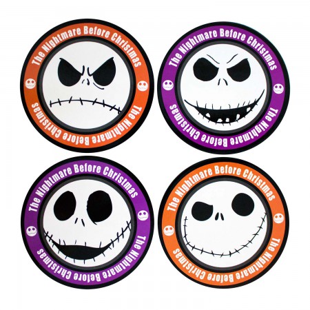 Nightmare Before Christmas Jack Coaster Set