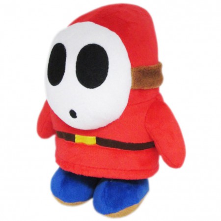 Nintendo Mario Bros. Shy Guy Red Plush Doll