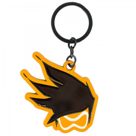 Overwatch Tracer Head Logo Keychain
