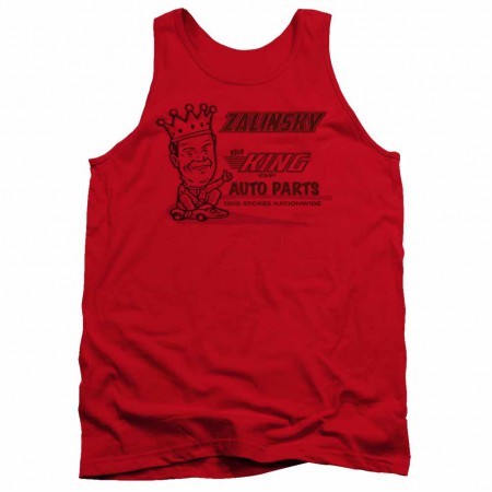 Tommy Boy Zalinsky Auto Red Tank Top